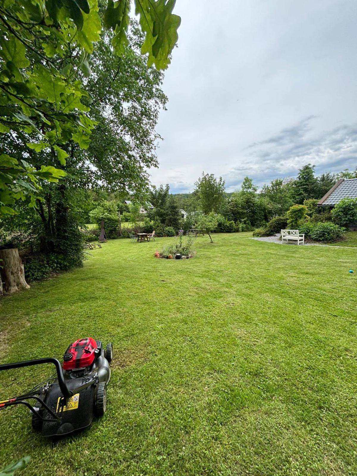 Chalet Barvaux Met Grote Tuin Durbuy Exteriör bild